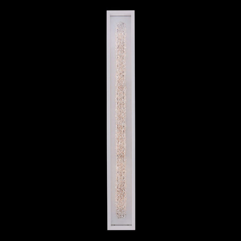 Lina Esterno Large Outdoor Wall Sconce in Matte White