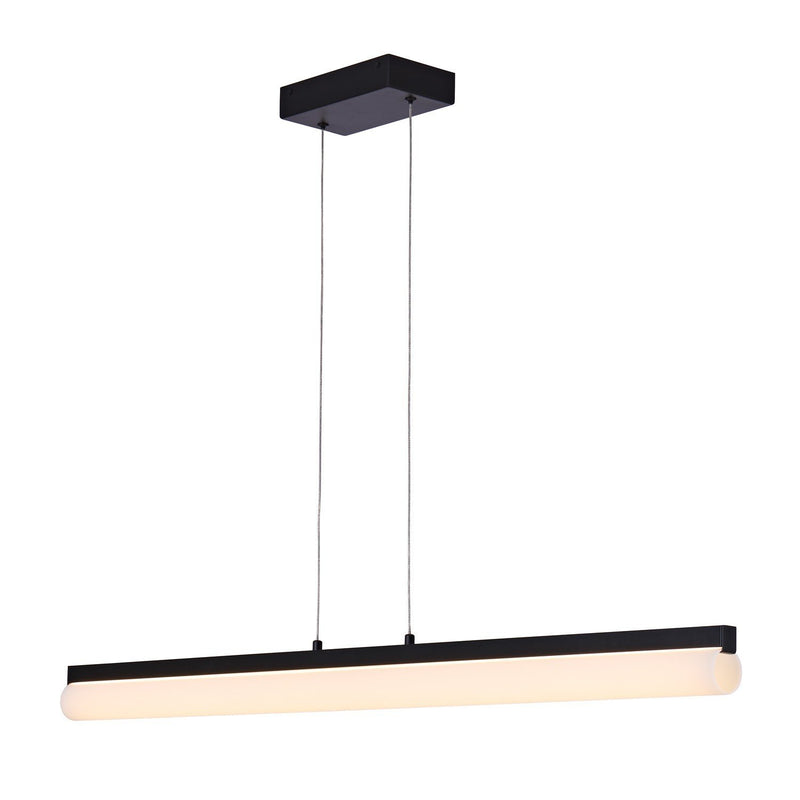 Chico LED Linear Pendant in Matte Black