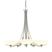 Aegis 5 Arm Chandelier in Sterling - 101261-SKT-85-GG0123 by Hubbardton Forge