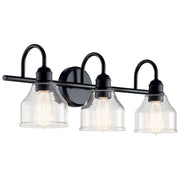 Avery 3-Light Bath Vanity Light in Black