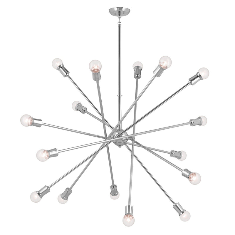 Armstrong 16-Light Chandelier in Chrome