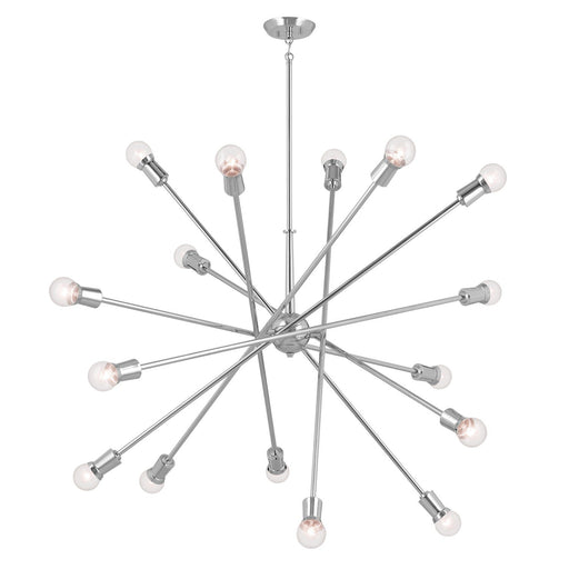 Armstrong 16-Light Chandelier in Chrome