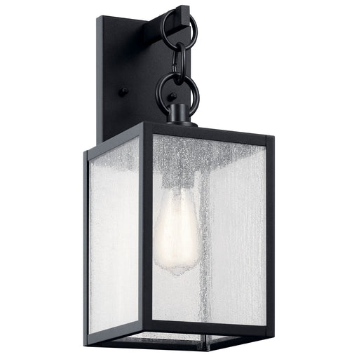 Lahden 1-Light Outdoor Wall Mount in Black - Lamps Expo