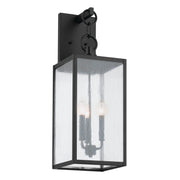 Lahden 3-Light Outdoor Wall Lantern in Black