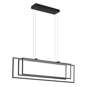 Jestin 46" Linear Pendant in Matte Black