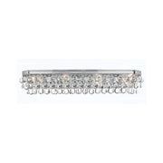 Calypso 8 Light 33" Bathroom Vanity in Polished Chrome