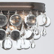 Calypso 8 Light 33" Bathroom Vanity in Vibrant Bronze
