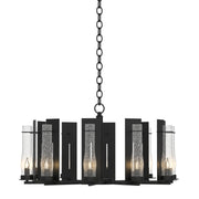 New Town 10 Arm Chandelier in Black - 103290-SKT-10-II0184 by Hubbardton Forge