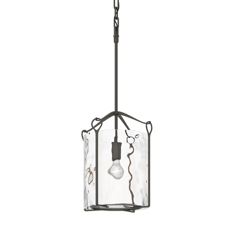 Bow Tall Mini Pendant in Dark Smoke - 104060-SKT-07-LL0137 by Hubbardton Forge