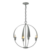 Cirque Small Chandelier in Vintage Platinum - 104201-SKT-82 by Hubbardton Forge