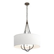 Loop Pendant in Bronze with Black Accent - 104230-SKT-05-10-SF2811 by Hubbardton Forge