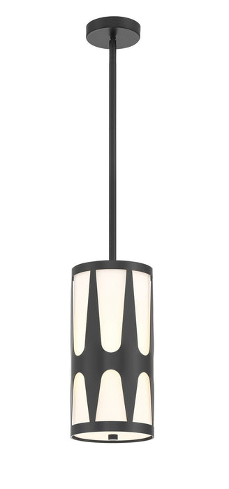 Royston 1-Light Pendant in Black - Lamps Expo
