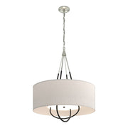 Loop Pendant in Sterling with Black Accent - 104230-SKT-85-10-SE2811 by Hubbardton Forge