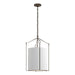 Bow Tall Pendant in Bronze - 104260-SKT-05-SF1509 by Hubbardton Forge
