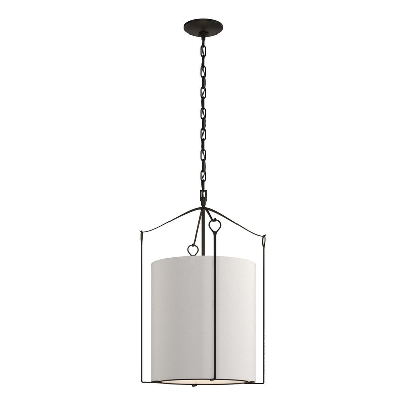 Bow Tall Pendant in Black - 104260-SKT-10-SE1509 by Hubbardton Forge