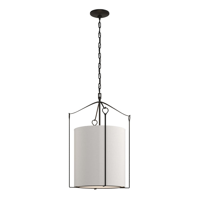 Bow Tall Pendant in Black - 104260-SKT-10-SE1509 by Hubbardton Forge