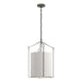 Bow Tall Pendant in Oil Rubbed Bronze - 104260-SKT-14-SE1509 by Hubbardton Forge