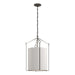 Bow Tall Pendant in Natural Iron - 104260-SKT-20-SE1509 by Hubbardton Forge