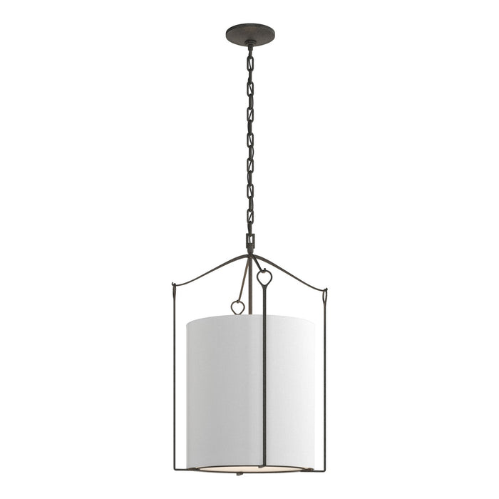 Bow Tall Pendant in Natural Iron - 104260-SKT-20-SF1509 by Hubbardton Forge