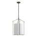 Bow Tall Pendant in Natural Iron - 104260-SKT-20-SF1509 by Hubbardton Forge