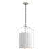 Bow Tall Pendant in Vintage Platinum - 104260-SKT-82-SF1509 by Hubbardton Forge