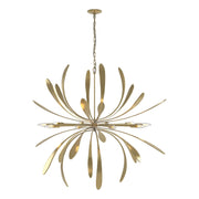 Dahlia Large Chandelier in Modern Brass - 104355-SKT-86 by Hubbardton Forge