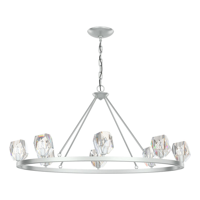Gatsby 8-Light Chandelier in Vintage Platinum - 105021-SKT-82-CR by Hubbardton Forge