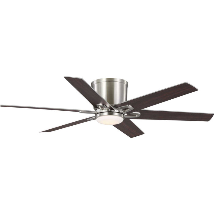 Bexar 54" Ceiling Fan in Brushed Nickel - Lamps Expo