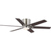Bexar 54" Ceiling Fan in Brushed Nickel - Lamps Expo