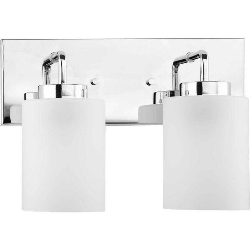 Merry 2-Light Bath Vanity Light in Polished Chrome