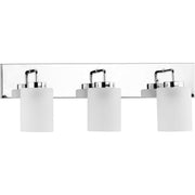 Merry 3-Light Bath Vanity Light in Polished Chrome