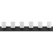 Merry 6-Light Bath Vanity Light in Black