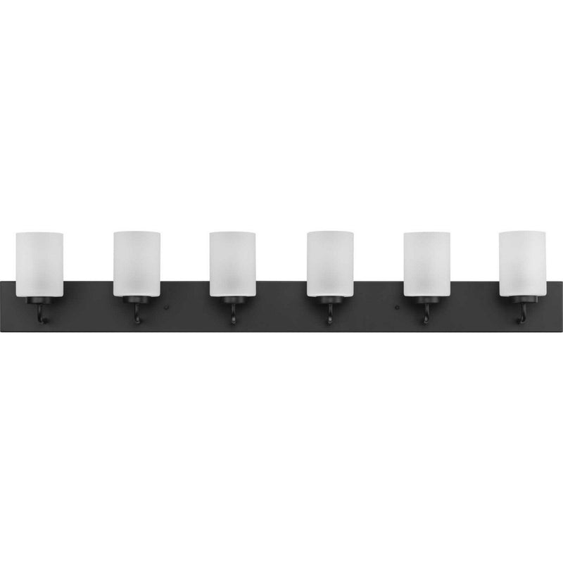 Merry 6-Light Bath Vanity Light in Black