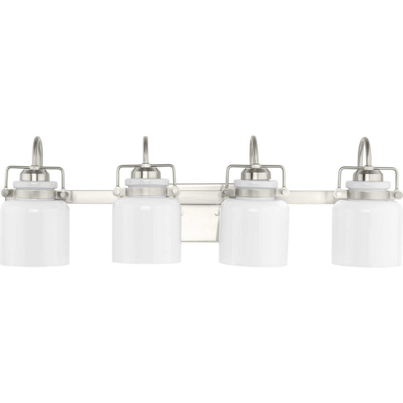Fessler 4-Light Bath Vanity Light in Brushed Nickel