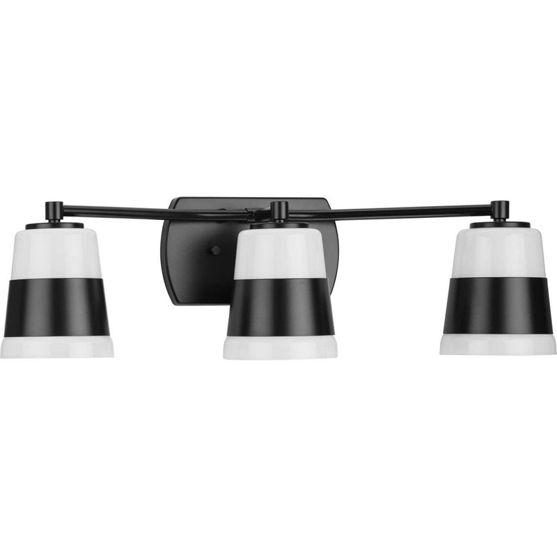 Haven 3-Light Bath Vanity Light in Matte Black