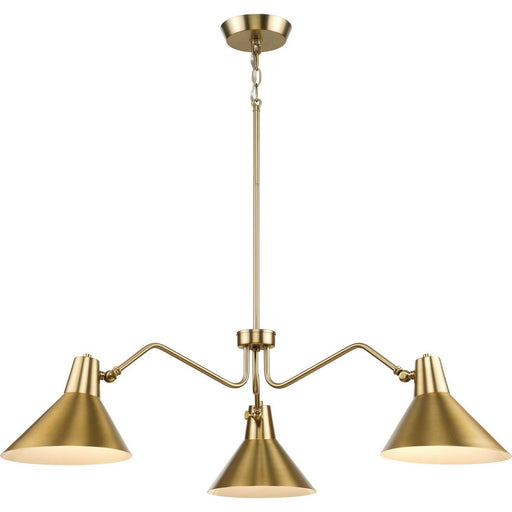 Trimble 3-Light Chandelier in Brushed Bronze