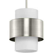 Silva Mini Pendant in Brushed Nickel