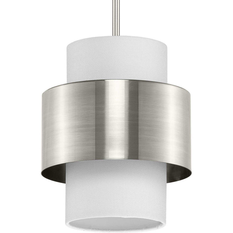 Silva Mini Pendant in Brushed Nickel