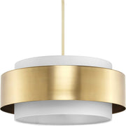 Silva 3-Light 22" Pendant in Brushed Bronze