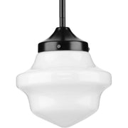 School House Mini Pendant in Matte Black