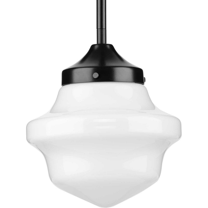 School House Mini Pendant in Matte Black