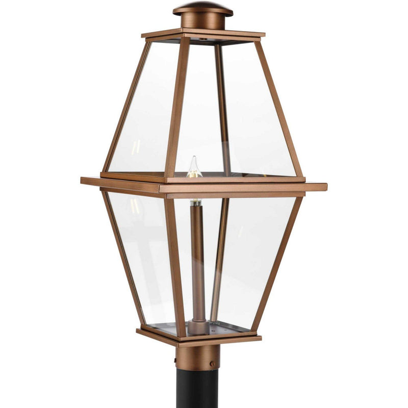 Bradshaw Outdoor Post Light in Antique Copper