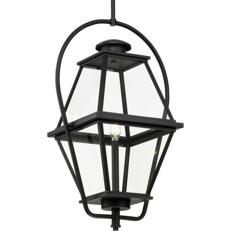 Bradshaw Outdoor Lantern Pendant in Black