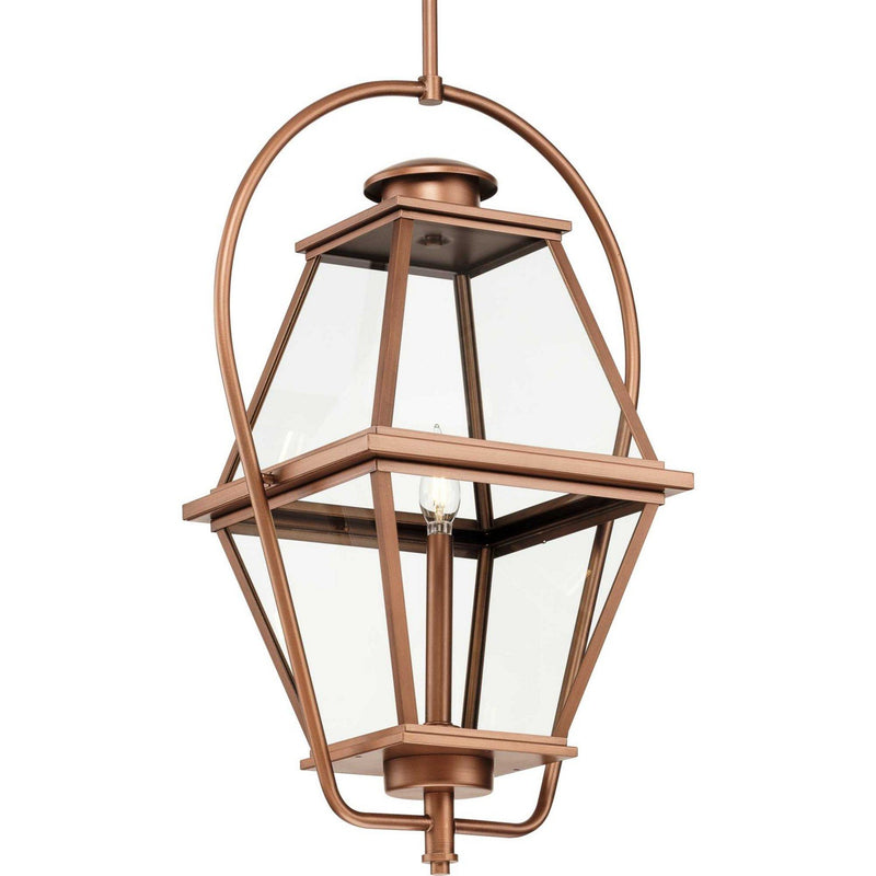 Bradshaw Outdoor Lantern Pendant in Antique Copper