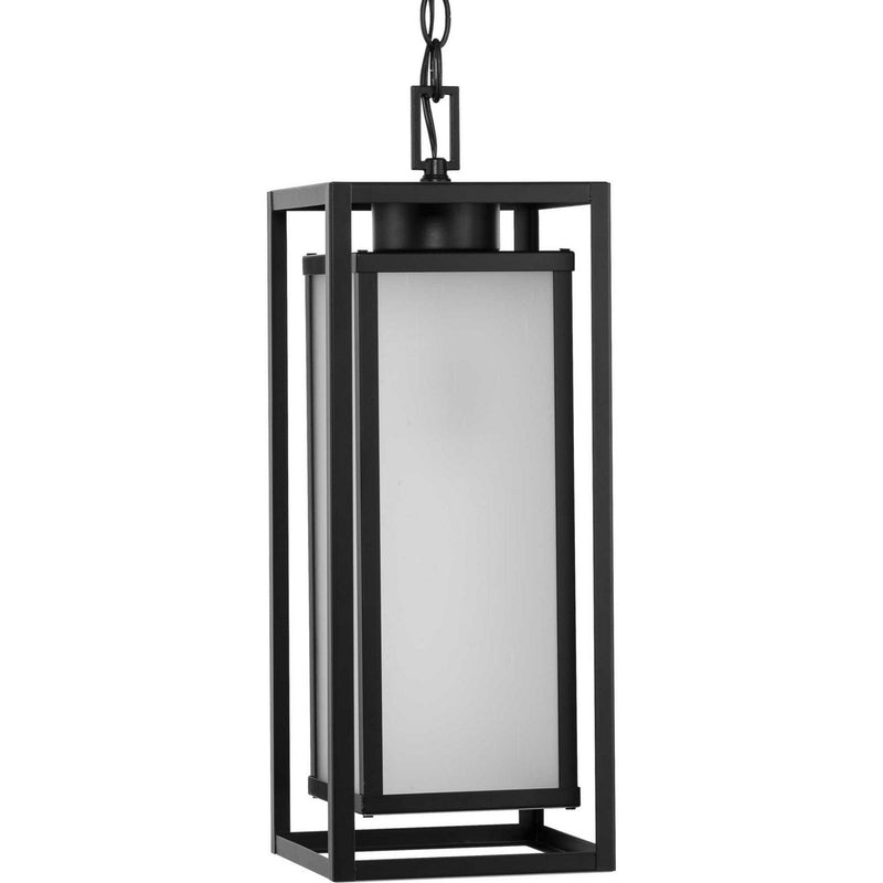 Unison Outdoor Lantern Pendant in Matte Black