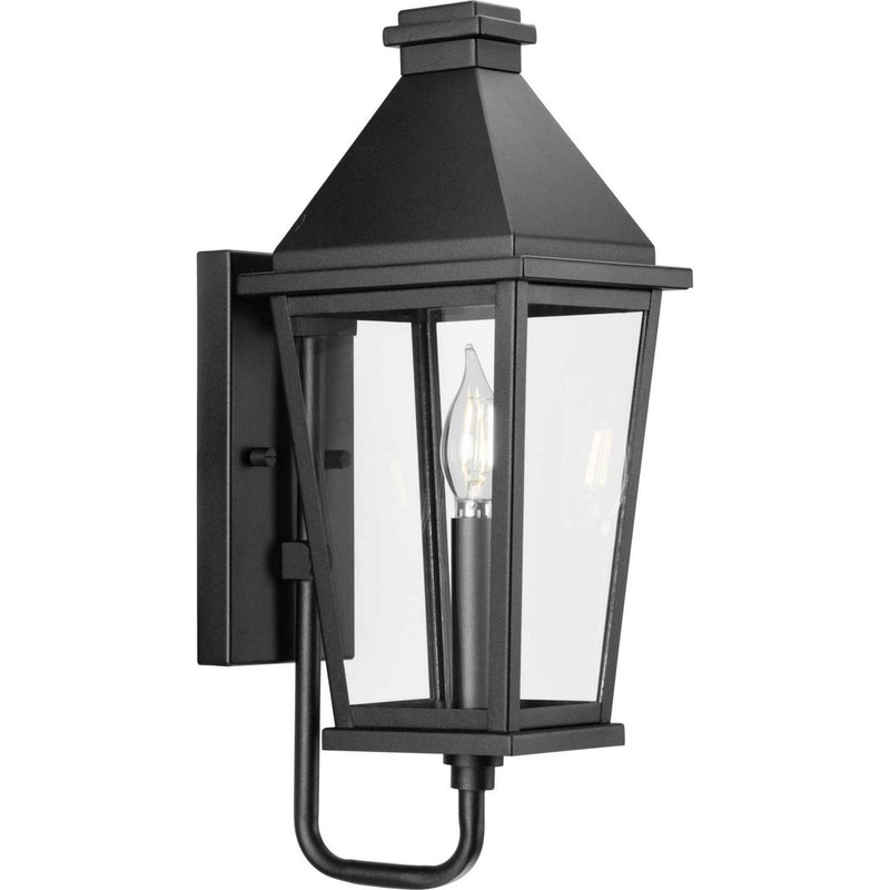 Richmond Hill Small Outdoor Wall Lantern in Black