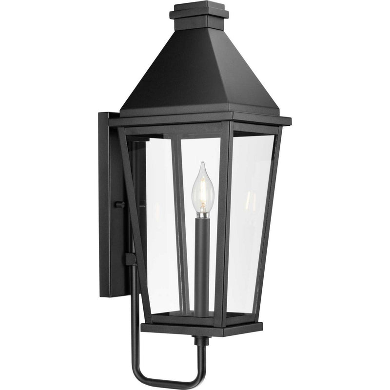 Richmond Hill Medium Outdoor Wall Lantern in Black