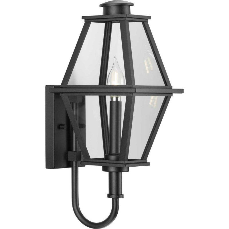Bradshaw Small Outdoor Wall Lantern in Black