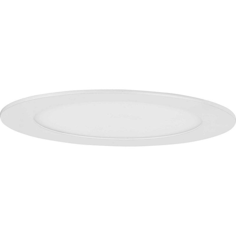 Everlume 6" Damp Rated LED Canless Recessed Downlight in Satin White