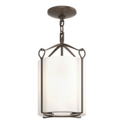 Bow Semi-Flush in Bronze - 121140-SKT-05-GG0137 by Hubbardton Forge